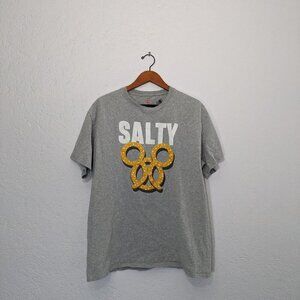 Disney parks gray Salty pretzel t shirt